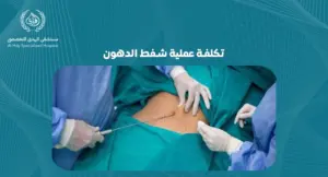 تكلفة عملية شفط الدهون